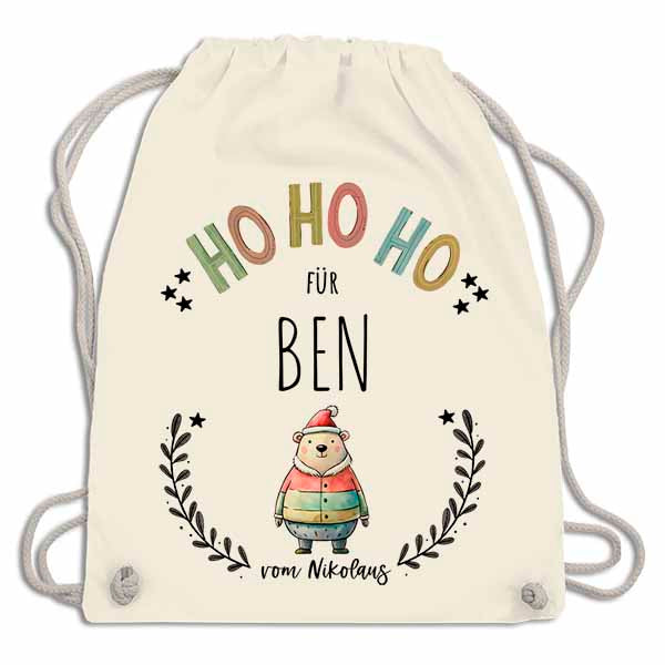 Der personalisierte "Weihnachtszauber" Geschenksack