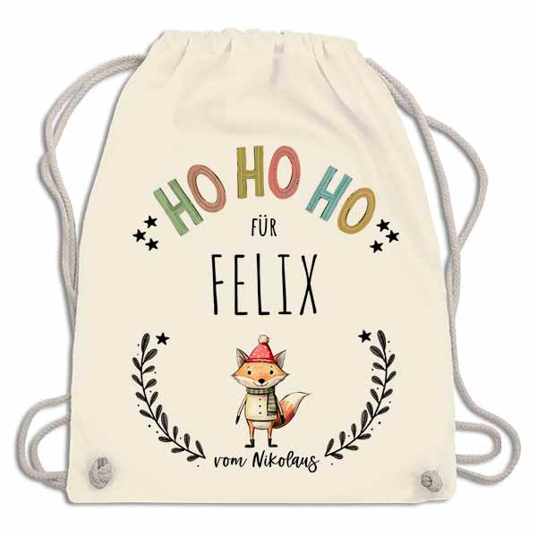 Der personalisierte "Weihnachtszauber" Geschenksack