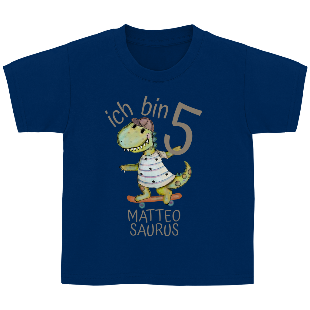 Das Dino-Abenteurer Geburtstagsshirt – Personalisiert mit Namen