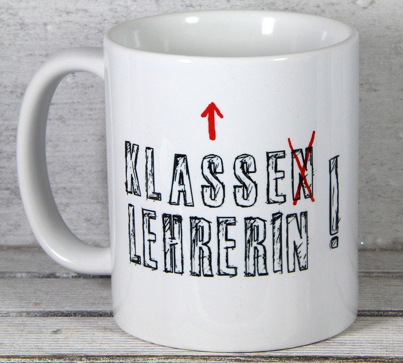 Lehrerin Geschenk Tasse