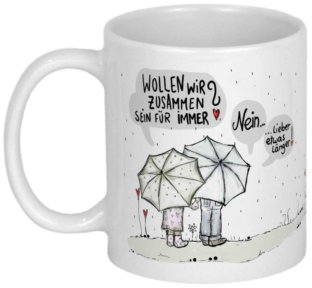 Valentinstag Geschenke für Frauen Valentinstagsgeschenk für Sie Tasse mit Spruch sehr romantisch