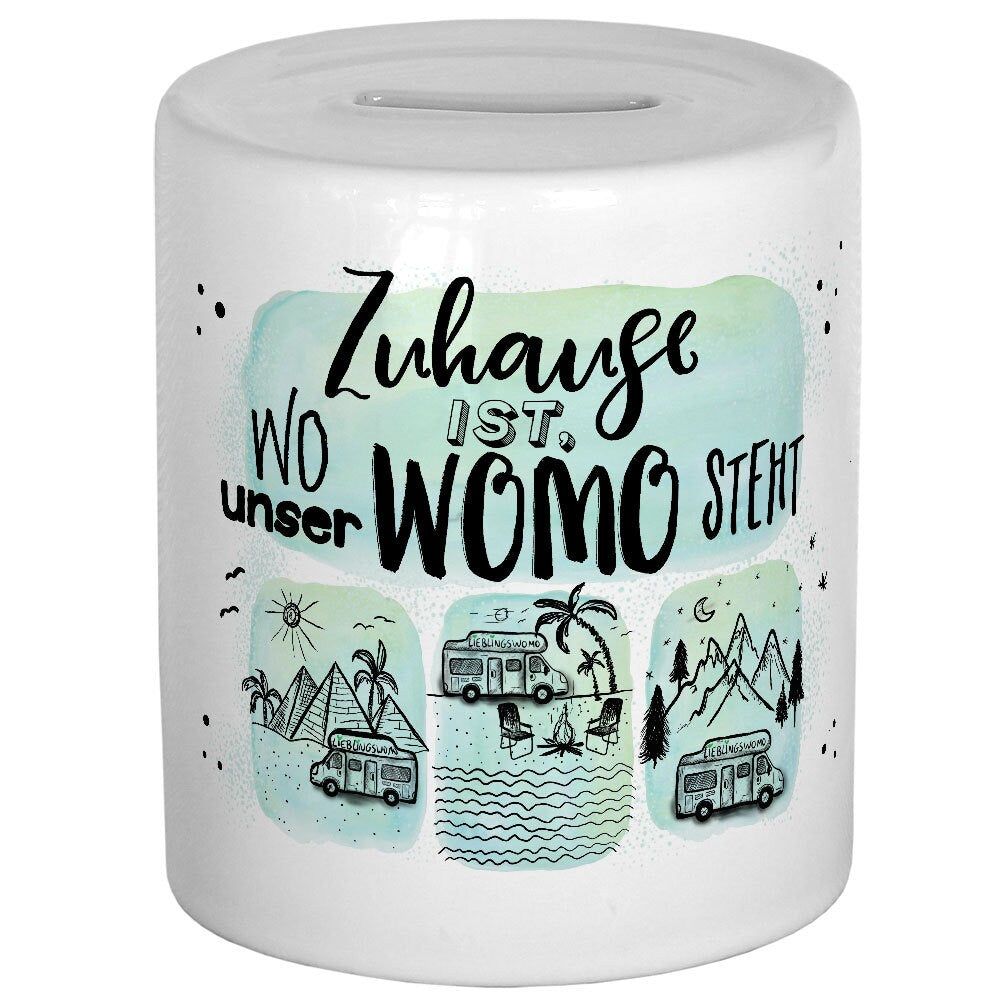 Camping Geschenke für Camper Tasse Emaillebecher Bierkrug Spardose Geburtstagsgeschenk Geschenkideen Wohnmobil Weihnachtsgeschenk