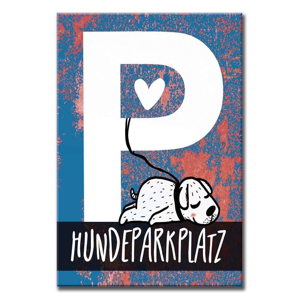 Schild Hundeparkplatz Hunde warten draussen Hundeschild lustig Hinweisschild wetterfest hochwertig freundlich Alu-Verbund ODER Aufkleber