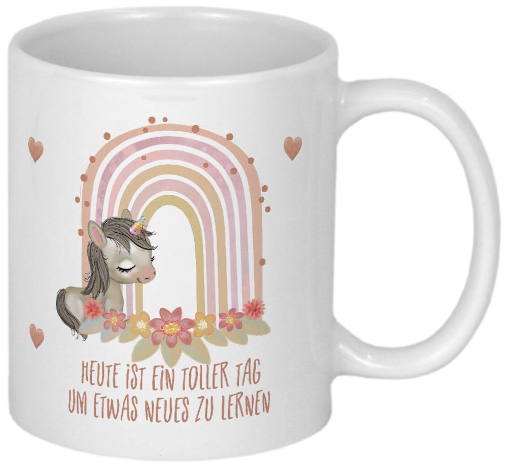Geschenk Einschulung Junge Schuleinführung Geschenk Schulkind Tasse mit Namen Schulanfang personalisiert