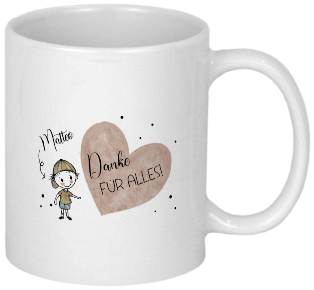 Abschiedsgeschenk Erzieherin Geschenk Kindergärtnerin Tagesmutter Tasse mit Spruch Kita Erzieher Geschenkidee kleine Menschen Dankeschön