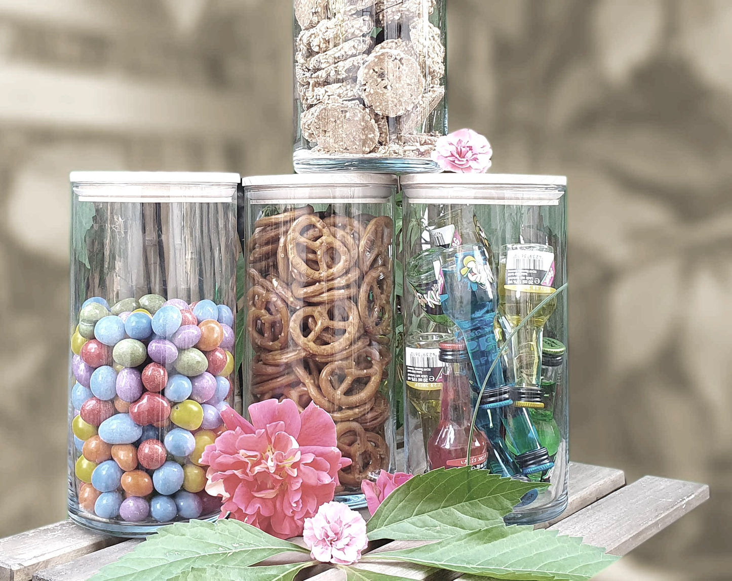 Personalisiertes Hochzeitsgeschenk – Vorratsglas für Geldgeschenke zur Hochzeit – Geschenkidee Hochzeit Geschenk – Gastgeschenk für Paare