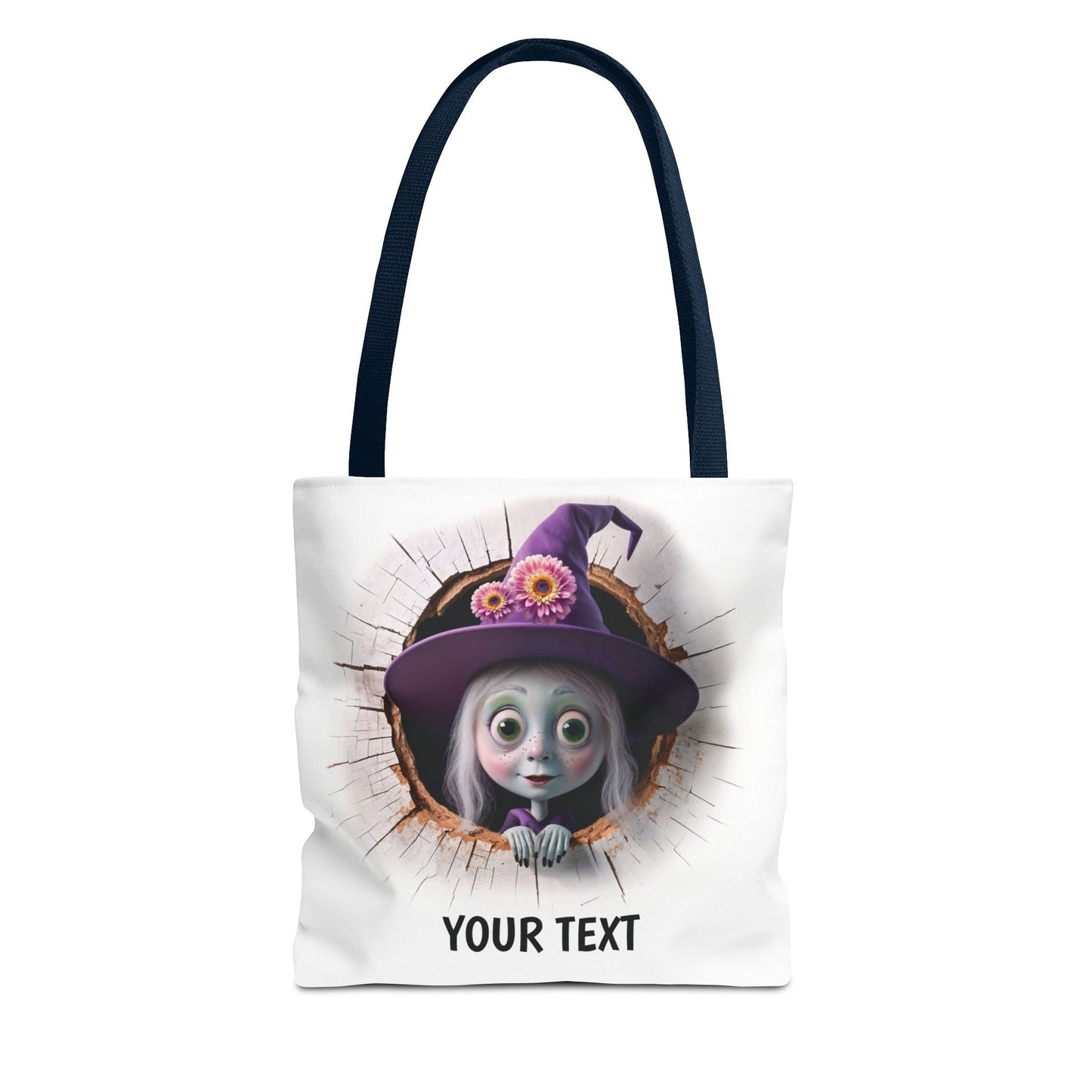 Stofftasche, personalisierte Tasche, Stoffbeutel als Geburtstags- und Weihnachtsgeschenk zu Weihnachten, Halloween, Geburtstag Fasching Hexe