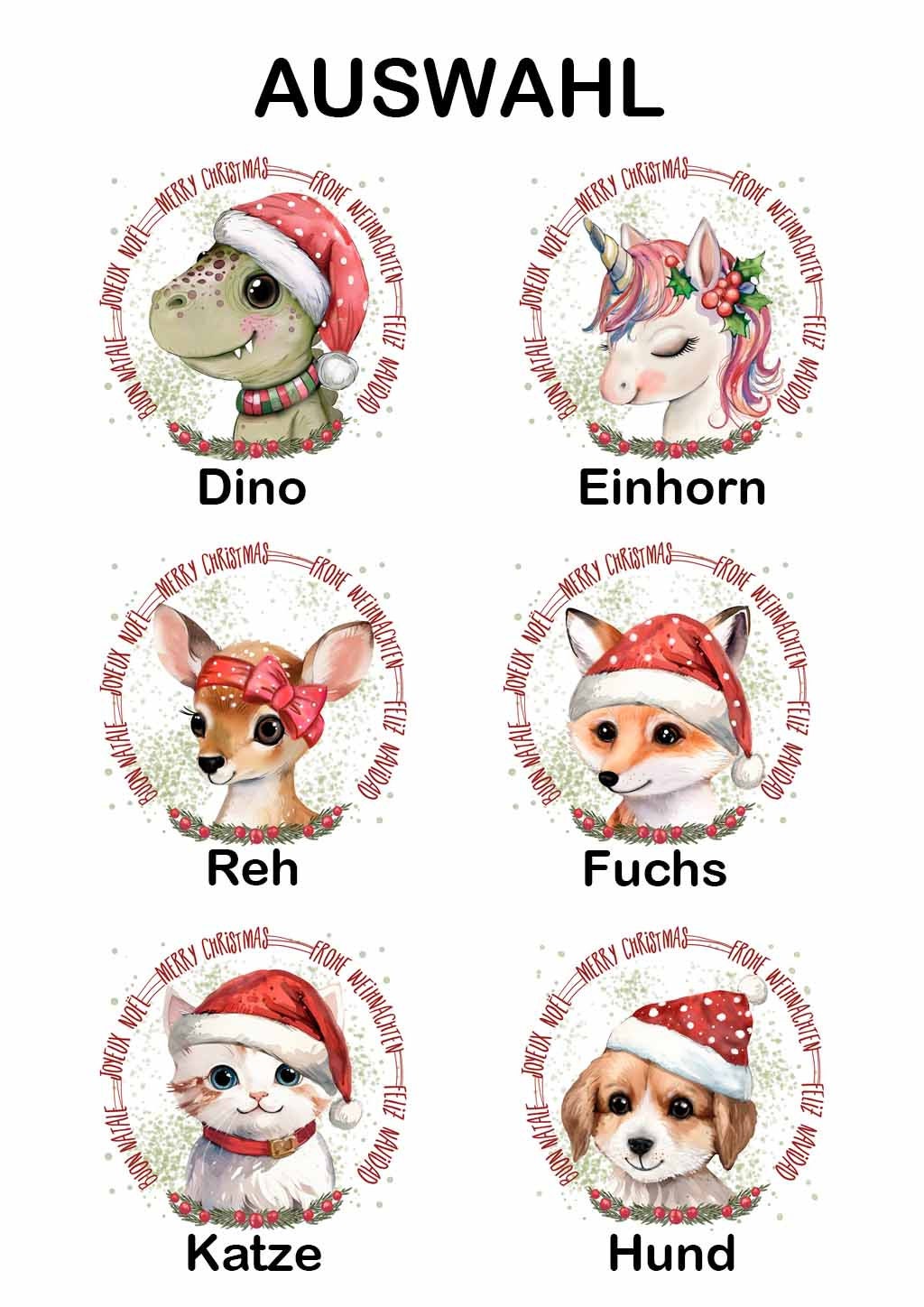 Weihnachtstasse personalisiert, Weihnachten Geschenk, Geschenkidee Nikolaus für Kinder, Tasse mit Namen, Adventskalender Kleinigkeiten, Dino