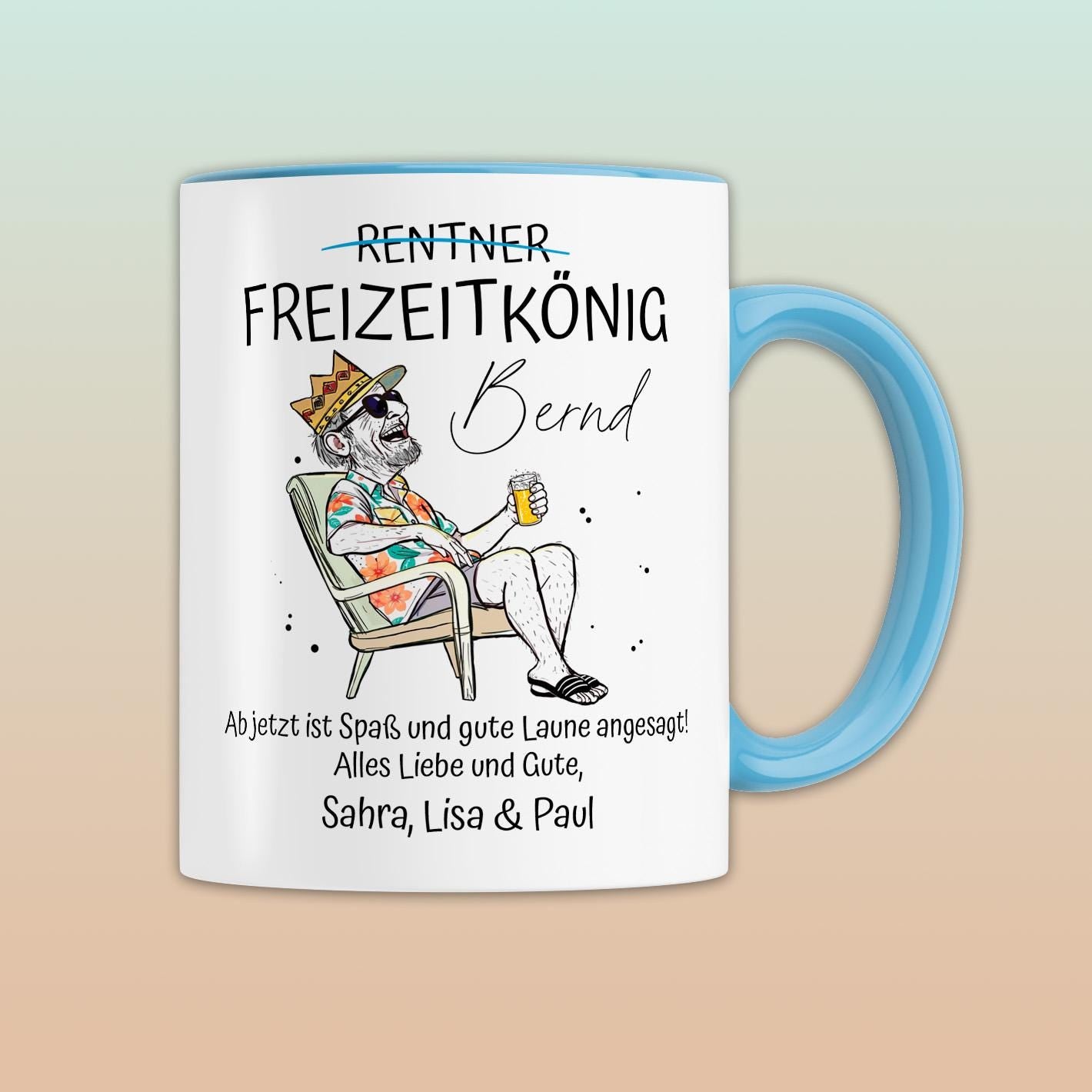 Lustige Abschiedsgeschenke Rente Idee - Rentner Geschenkideen, Tasse Rente Geschenk Frau, Renteneintritt Geschenk Kollegin, Freizeitkönigin