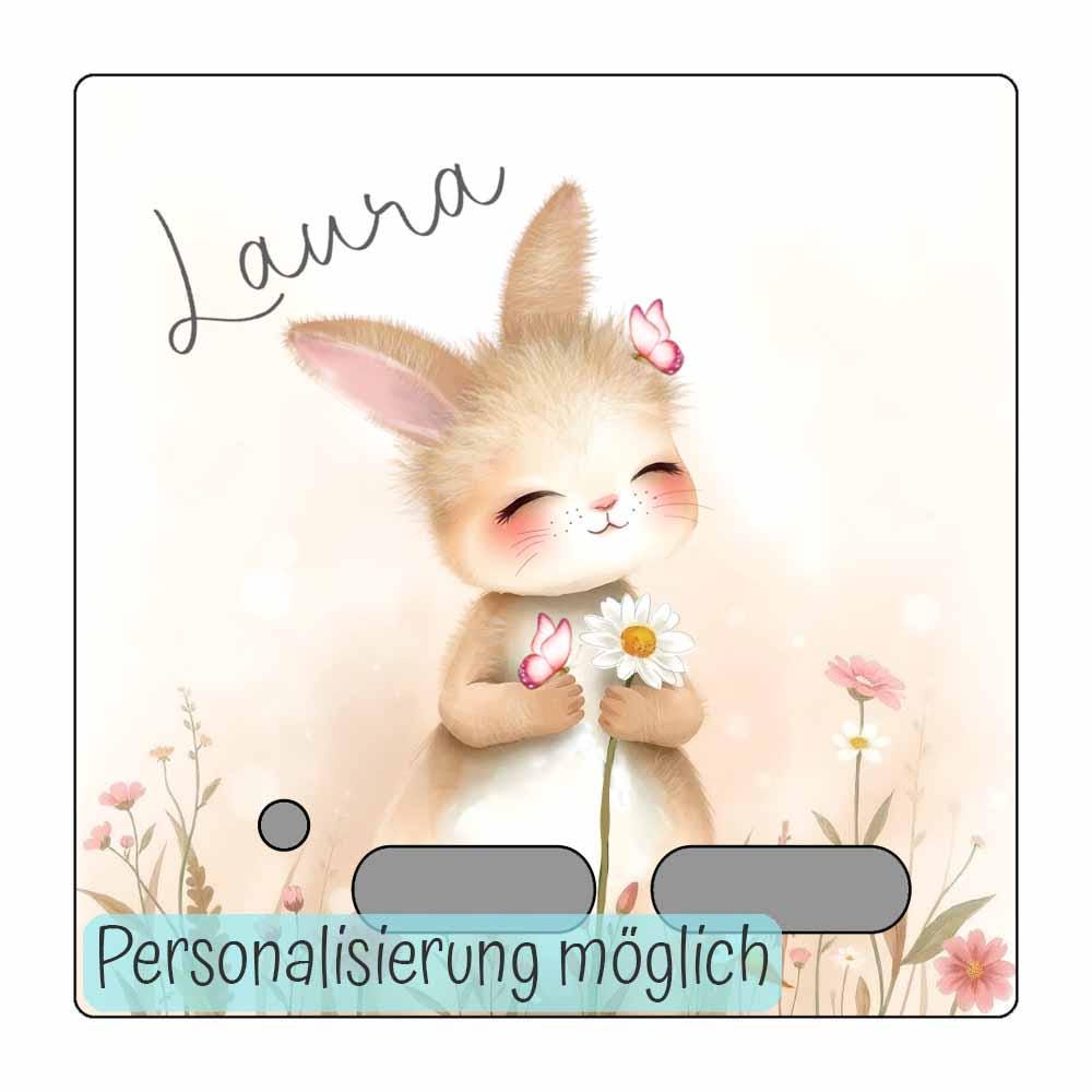 Personalisierte Toniebox Folie - Schutzfolie, Zubehör für Tonies Schutz, Kindergeschenke, Geburtstagsgeschenk, Geschenk Weihnachten, Hase