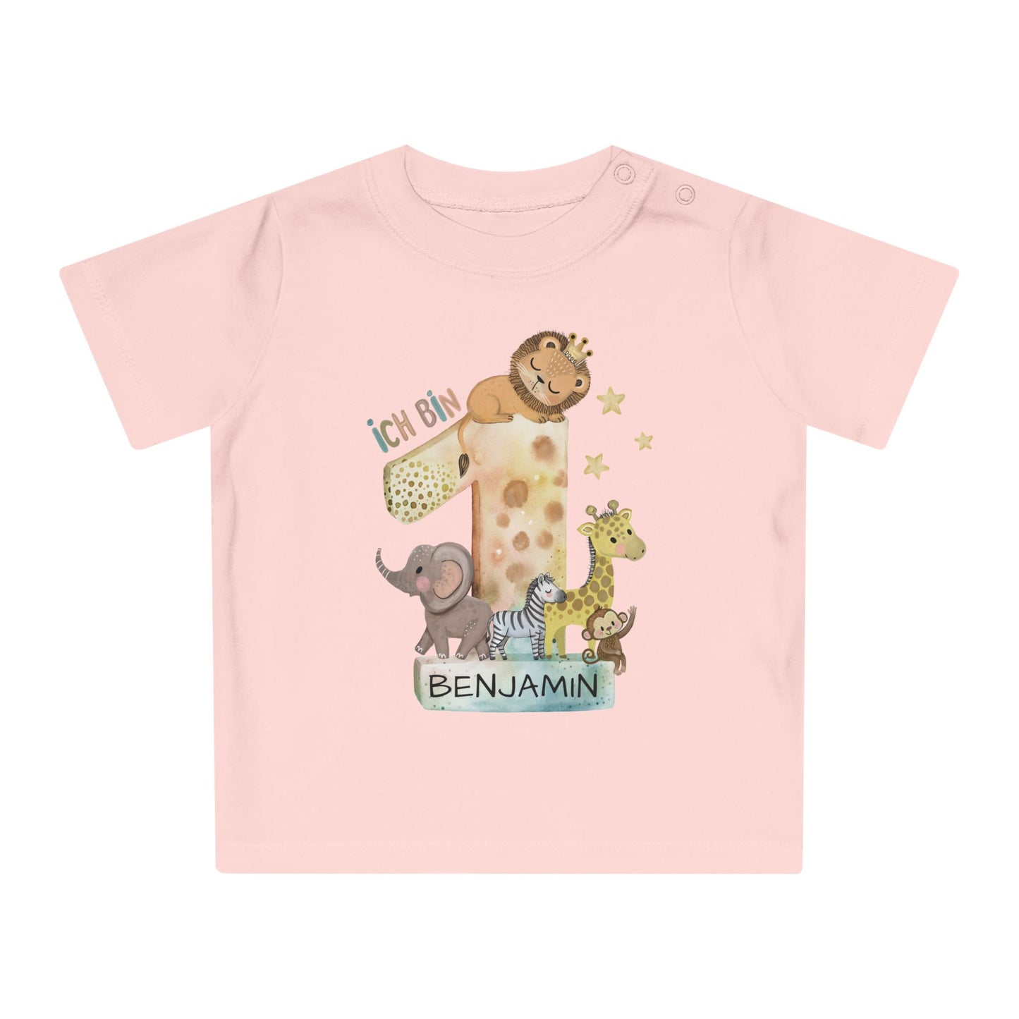 Das personalisierte Safari Geburtstags-Shirt | 100% Baumwolle