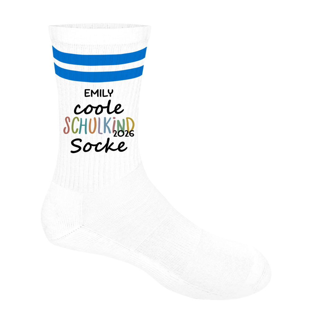 Socken mit Streifen ecs