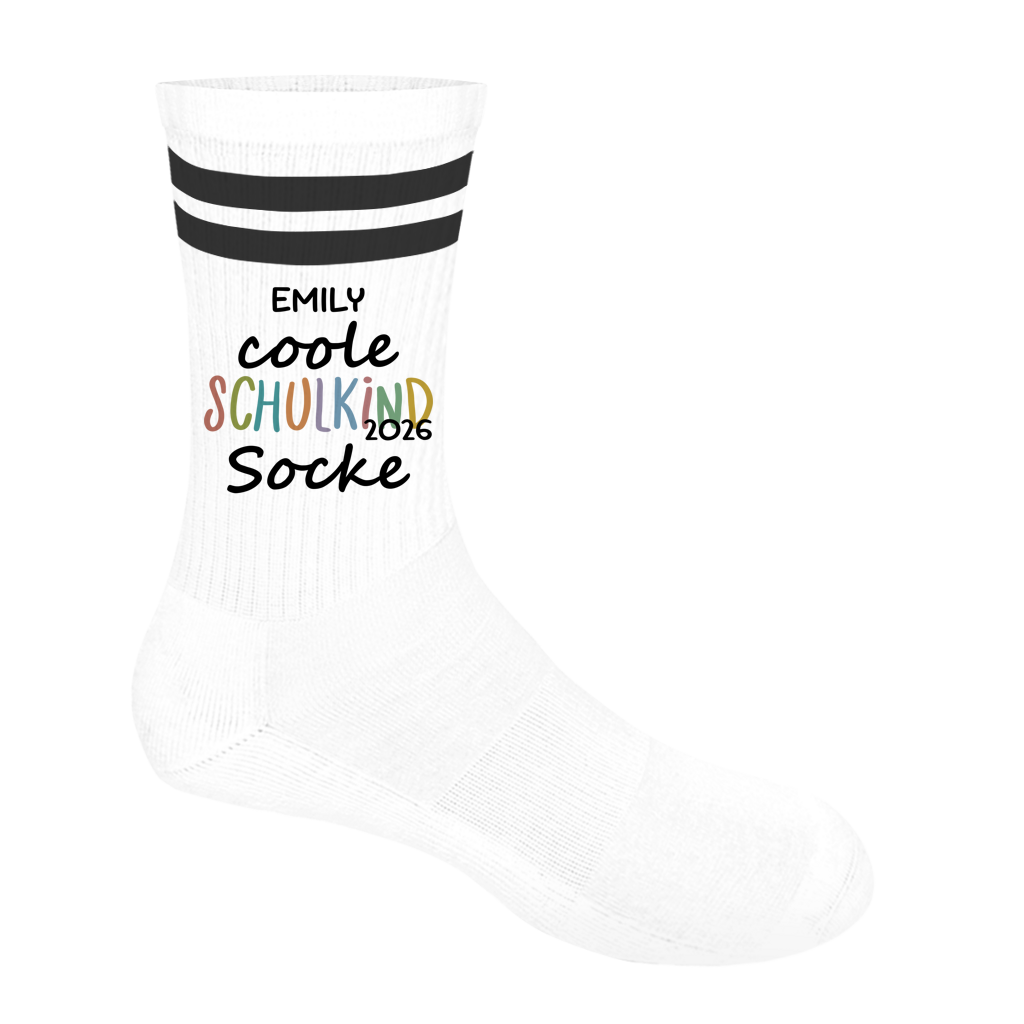 Socken mit Streifen ecs