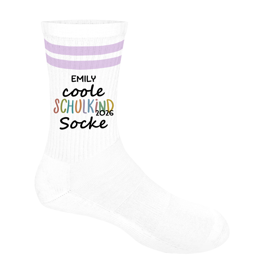 Socken mit Streifen ecs