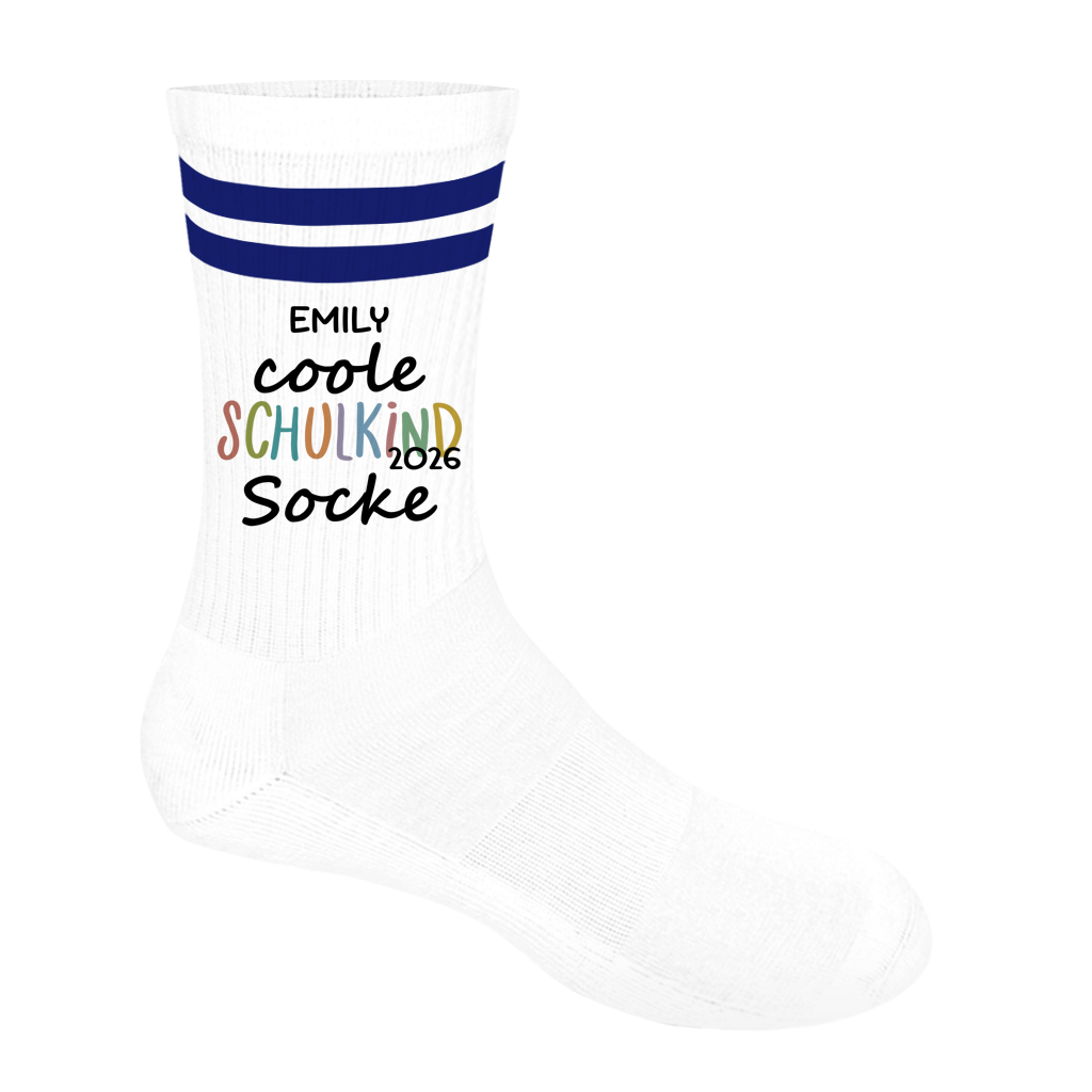 Socken mit Streifen ecs