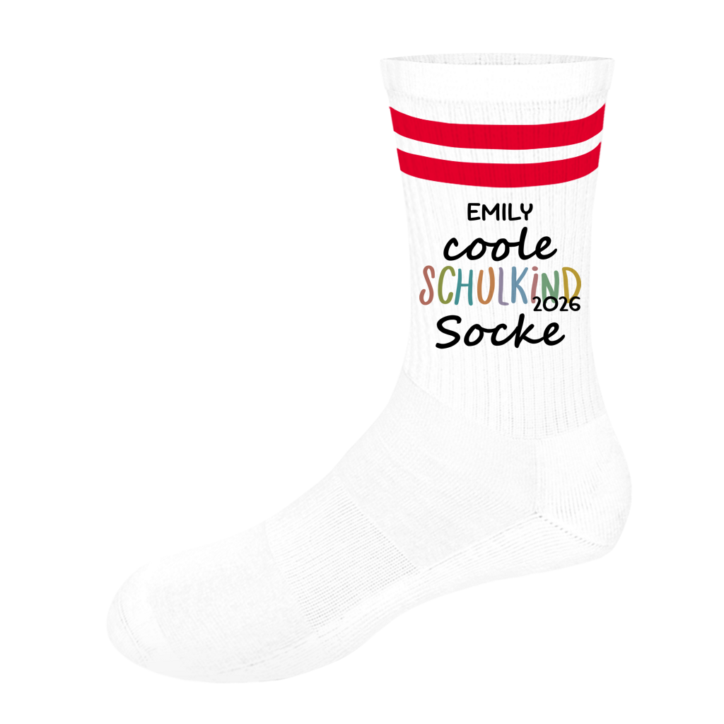 Socken mit Streifen ecs