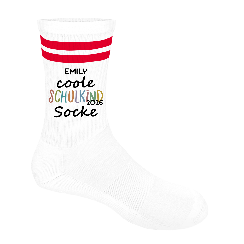 Socken mit Streifen ecs
