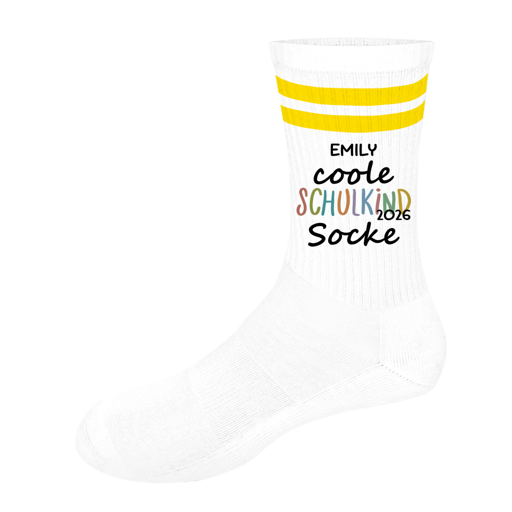 Socken mit Streifen ecs