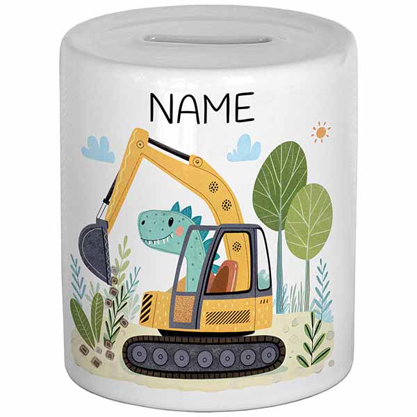 Die "Fahrschule" Spardose für Kinder | Personalisiert mit Namen & Motiv