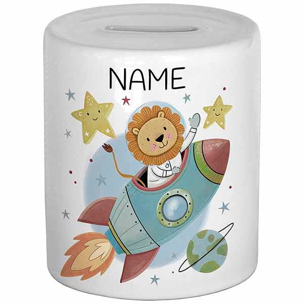 Die "Fahrschule" Spardose für Kinder | Personalisiert mit Namen & Motiv