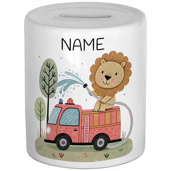 Die "Fahrschule" Spardose für Kinder | Personalisiert mit Namen & Motiv