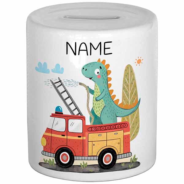 Die "Fahrschule" Spardose für Kinder | Personalisiert mit Namen & Motiv