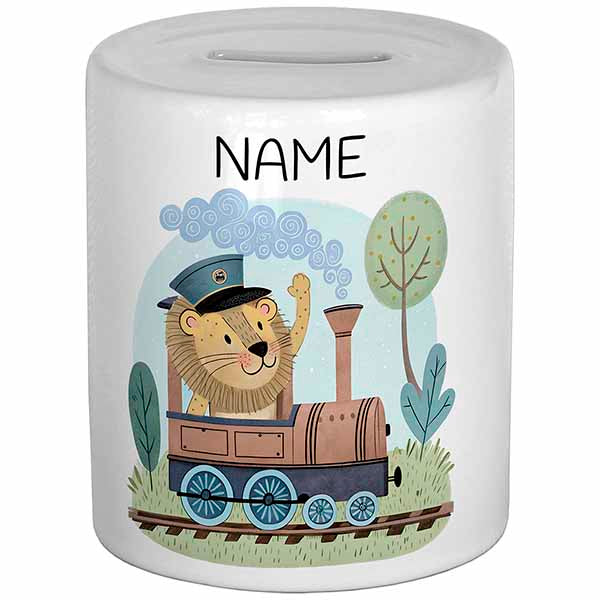 Die "Fahrschule" Spardose für Kinder | Personalisiert mit Namen & Motiv