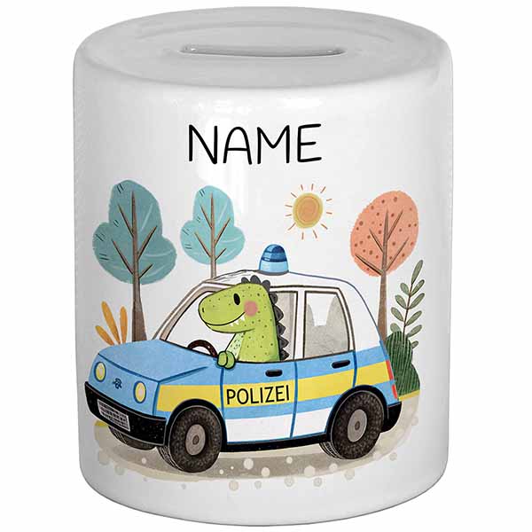 Die "Fahrschule" Spardose für Kinder | Personalisiert mit Namen & Motiv