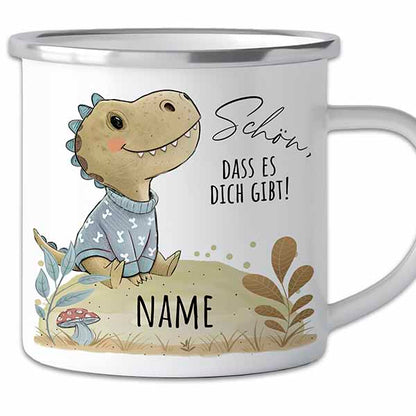 Der persönliche "Best Friend" Becher aus Emaille für Kinder
