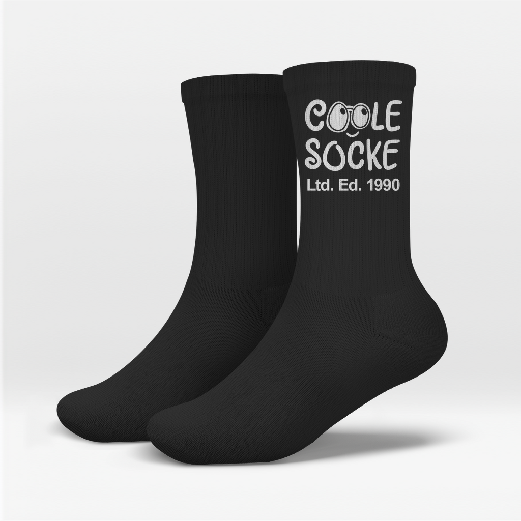 Die "Coole Socke Ltd. Ed." – Personalisierte Jahrgangs-Socken