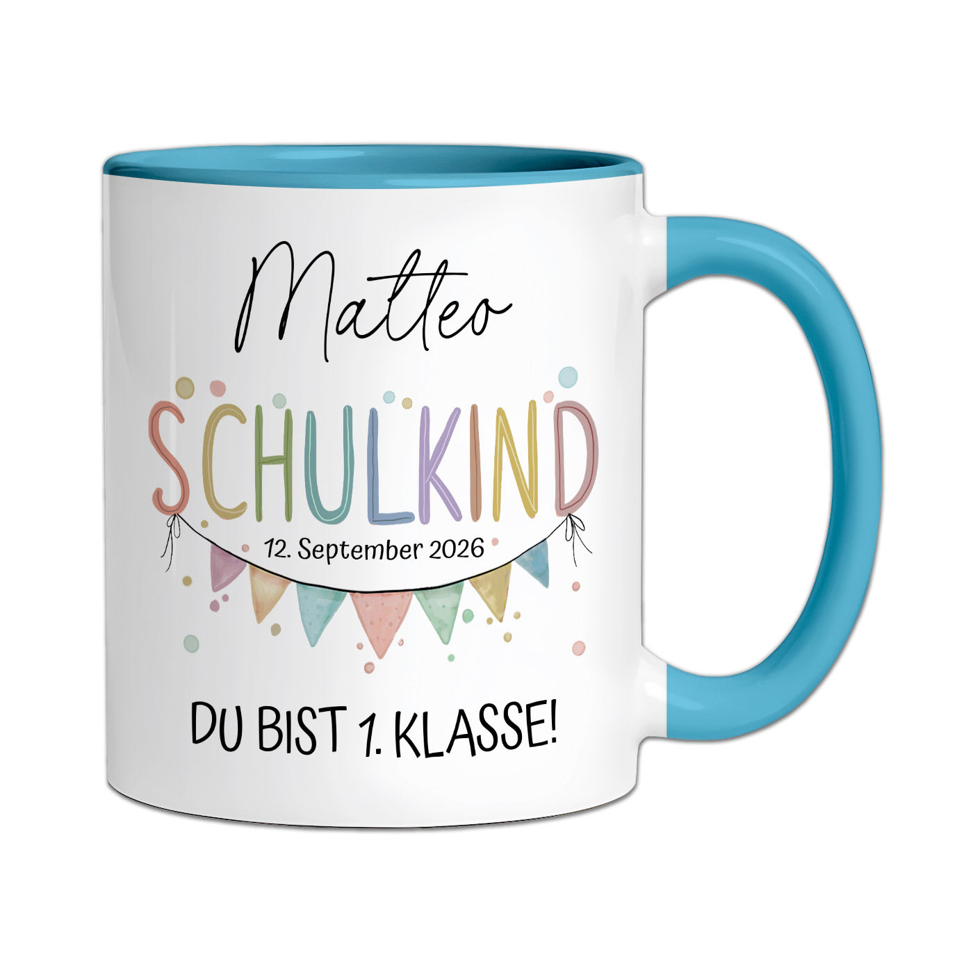 Die personalisierte Tasse als kreatives Geschenk zum Schulanfang