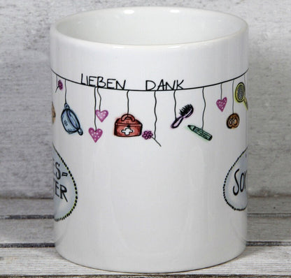 Tagesmutter Dankeschön Geschenk PERSONALISIERBARE Tasse