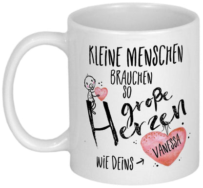 Geschenk für Hebamme Tasse, PERSONALISIERBAR, Dankeschön Abschiedsgeschenk