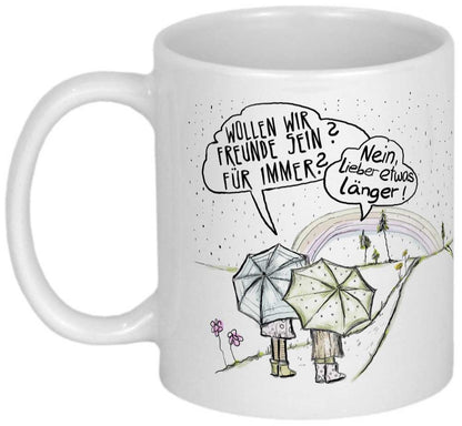 Freundinnen Geschenk für beste Freundin Weihnachtsgeschenke Geburtstagsgeschenk Tasse mit Spruch Geschenke Freunde BFF