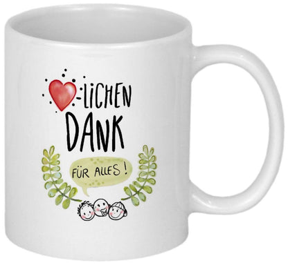 Danke Geschenk Kinderärztin mit Herz Doktor Geschenk Tasse mit Namen personalisiert Arzt Becher mit Spruch Dankeschön Kinderarzt