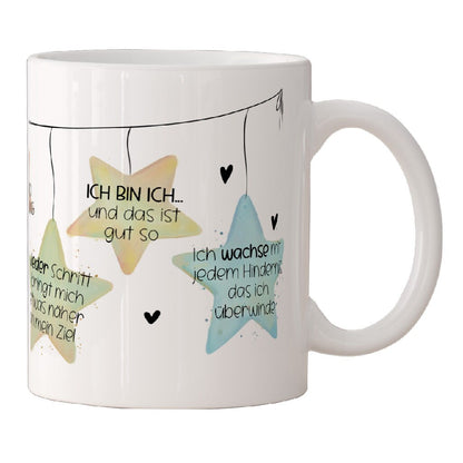 Motivations Tasse Geschenk – Mit Affirmation und Spruch, perfekt als positive Geschenkidee, als Geburtstagsgeschenk u. Weihnachtsgeschenke