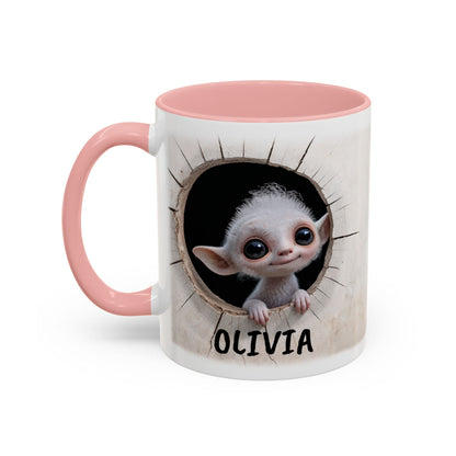 Kürbistasse für Kinder und Erwachsene – Frohes Halloween, Gruseliges Kidshalloween, Personalisierte Tasse