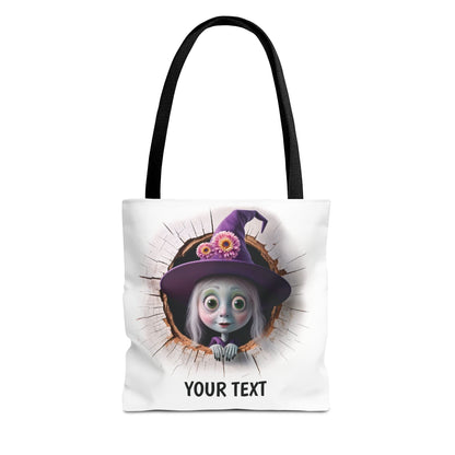 Stofftasche, personalisierte Tasche, Stoffbeutel als Geburtstags- und Weihnachtsgeschenk zu Weihnachten, Halloween, Geburtstag Fasching Hexe