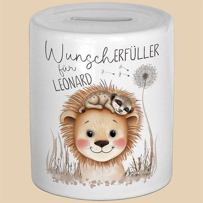 Spardose personalisiert - Geldgeschenk verpacken, Kinderspardose für Kinder zum Geburtstag, Taufe, Geburt, Weihnachten, Baby Geld Geschenk