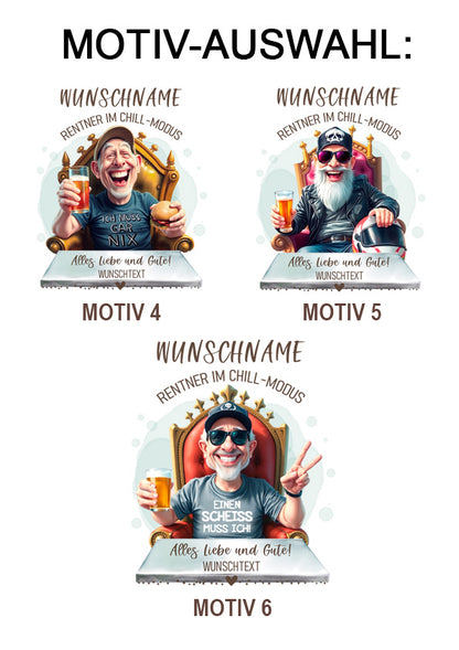Rente Tasse personalisiert - Lustiges Abschiedsgeschenk Ruhestand