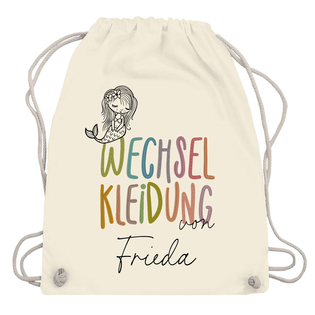Geschenk Idee zum Kindergartenstart mit einem personalisierten Stoffbeutel