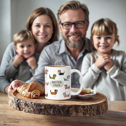 Tasse personalisiert mit Katzen & Wunschtext