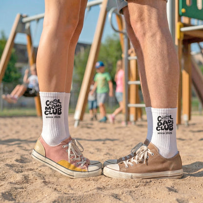 Personalisierte "Cool Moms Club" Statement-Socken