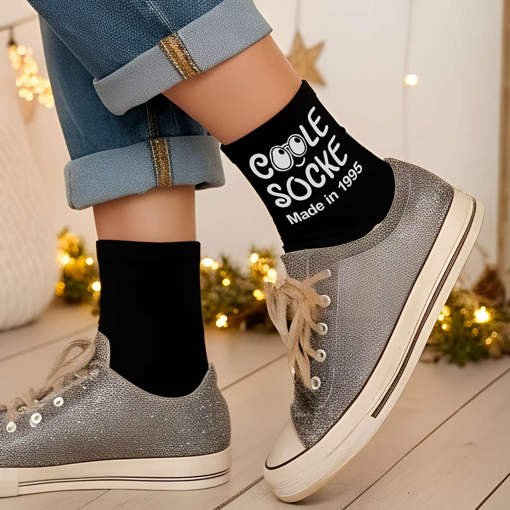 Die "Coole Socke Ltd. Ed." – Personalisierte Jahrgangs-Socken