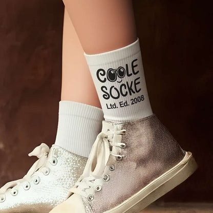 Die "Coole Socke Ltd. Ed." – Personalisierte Jahrgangs-Socken
