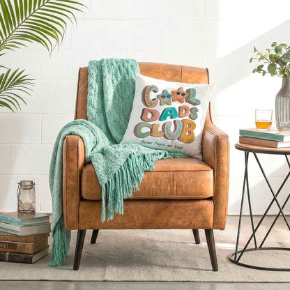 Personalisierbares Kissen "Cool Moms Club" (inkl. Füllung)