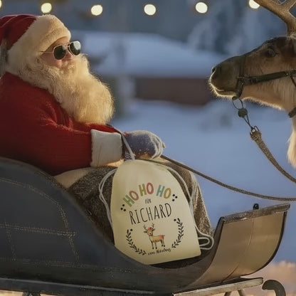 Der personalisierte "Weihnachtszauber" Geschenksack