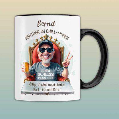 Rente Tasse personalisiert - Lustiges Abschiedsgeschenk Ruhestand
