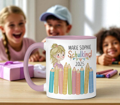 Personalisierte Tasse zum Schulanfang – Das Erinnerungsgeschenk zur Einschulung