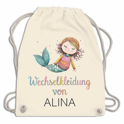 Personalisierter Wechselkleidungsbeutel für die Kita (18 Retro-Motive)